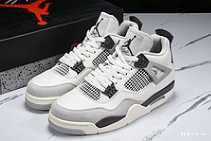 A Ma Air x Jordan Maniére Wmns 4 Retro 'PHANTOM' 0718